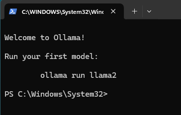 Ollama inital
